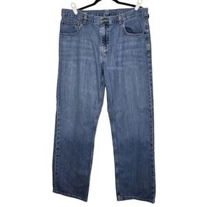 Merona 36 x 32 Mens straight leg blue Jeans